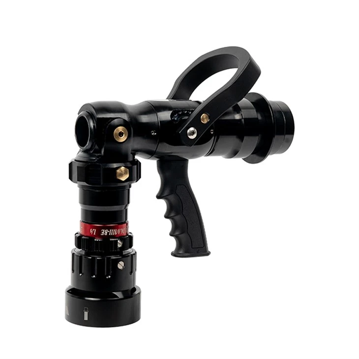 Llif llaw gymwysadwy ffroenell tân gafael pistol