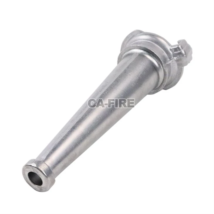 Aluminum Alloy High Pressure Fire Hose Nozzle - Industrial Grade Fire Fighting Nozzle factory