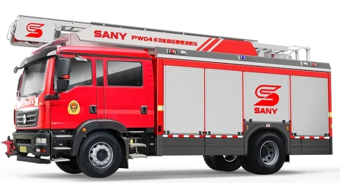 SANY JP100 Tryc Tân yn Gosod Record Byd Guinness Am y Jet Dŵr Uchaf