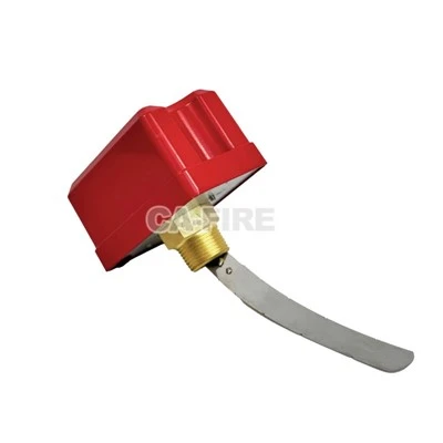 Switsh Llif Dŵr Tân Alwminiwm DN25, Dyluniad Threaded Ar gyfer Pibellau Tân